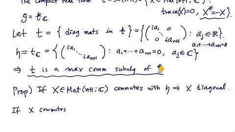 [Lie Groups and Lie Algebras] Lecture 14. Root systems of classical Lie algebras
