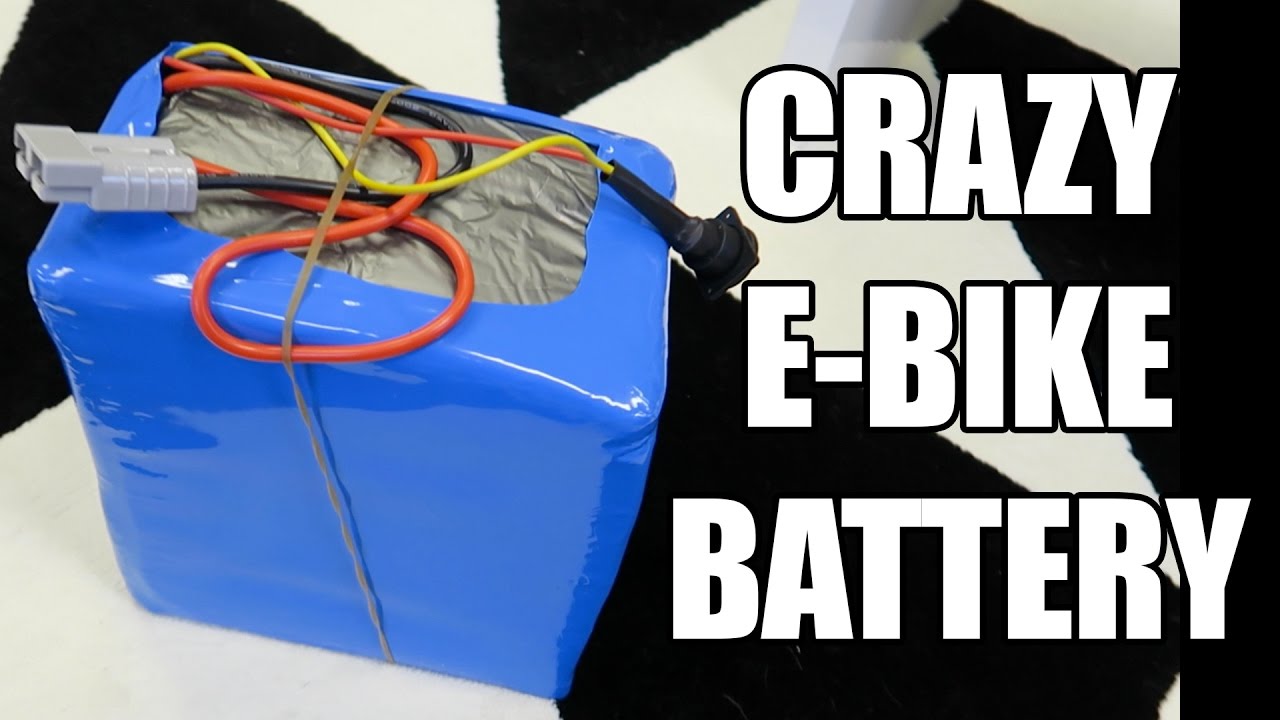 Crazy E-Bike Battery!!! - YouTube