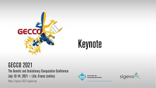 GECCO2021 — Keynote — Marc Mézard — Statistical Physics and Statistical Inference