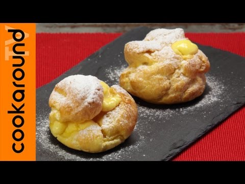 Video: Come Fare I Bignè Alla Crema Pasticcera Danese E Le Nettarine