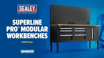 Sealey Superline Pro®  Modular Workbenches | APMWB Range