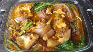 Buntot ng Baka Kare-Kare | Oxtail in Peanut Sauce | Simple recipe