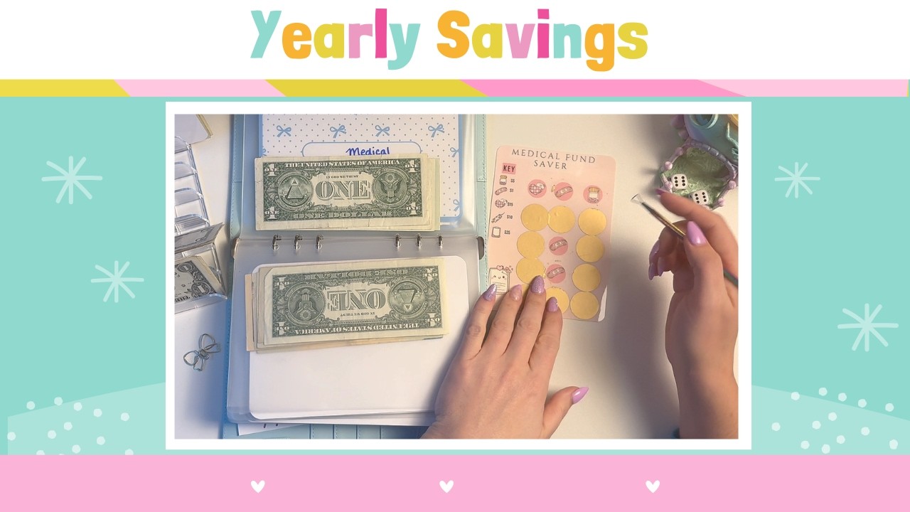 Yearly Savings | Fun Savings Challenges| Long Term Savings