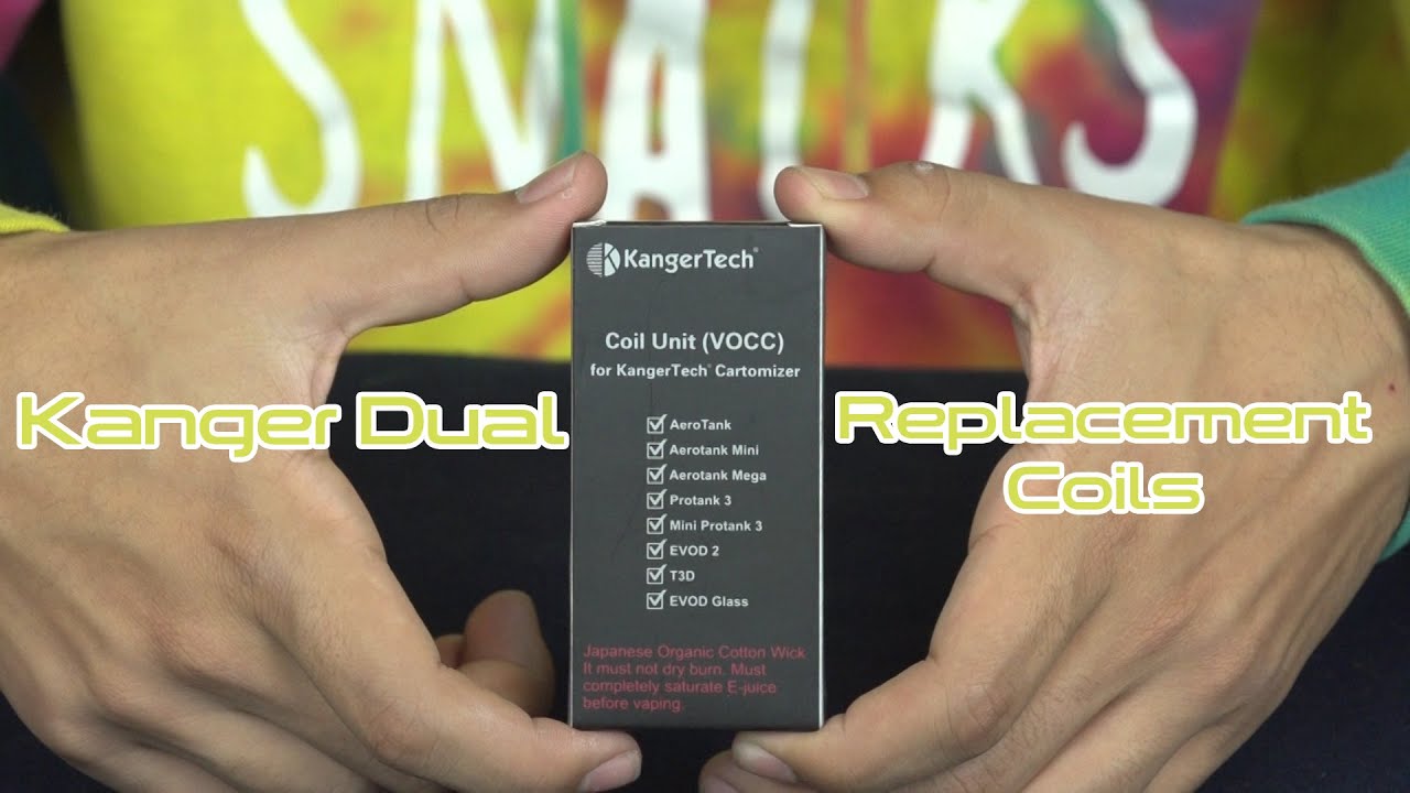 Vapor Product Spotlight: Kanger Dual Replacement Coils