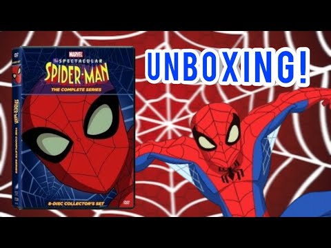 The Spectacular Spiderman Complete Series DVD Unboxing!