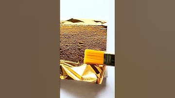 #diy #gilding #goldleaf #goldflakes