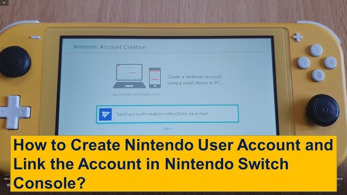 How to Add a User to Nintendo Switch