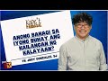 ANONG BAHAGI SA IYONG BUHAY ANG KAILANGAN NG KALAYAAN? - Fr Jboy Gonzales SJ