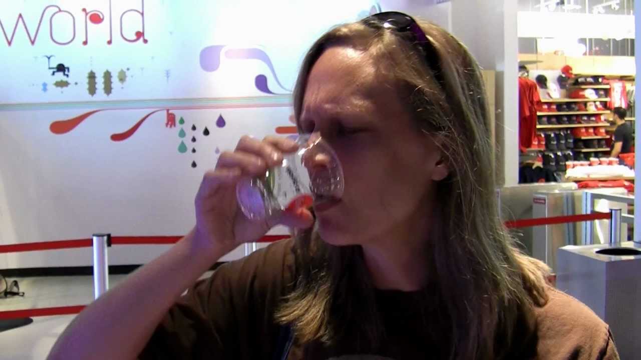 First Taste of an Italian Coke Flavor - Beverly Soda - YouTube