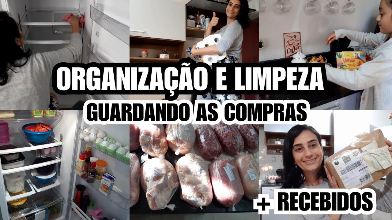 ORGANIZANDO ARMÁRIO E GELADEIRA + COMO ARMAZENO AS CARNES LAIS VELOSO
