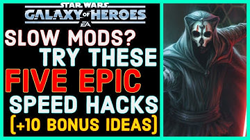 SLOW MODS? FIVE EPIC SPEED HACKS!!