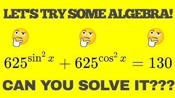 A nice exponential equation with trig functions!