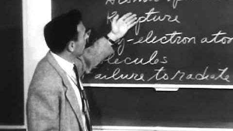 Pimentel Discusses Hydrogen Atom CHEM Study