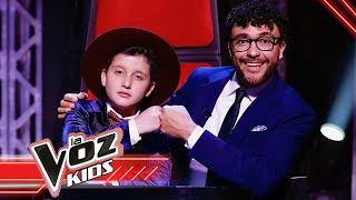 Video thumbnail of "Josué y Cepeda cantan 'Besos usados' en la Final I La Voz Kids Colombia 2021"