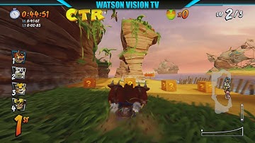 Crash Team Racing Nitro Fueled: Crash Cove CTR Token Locations