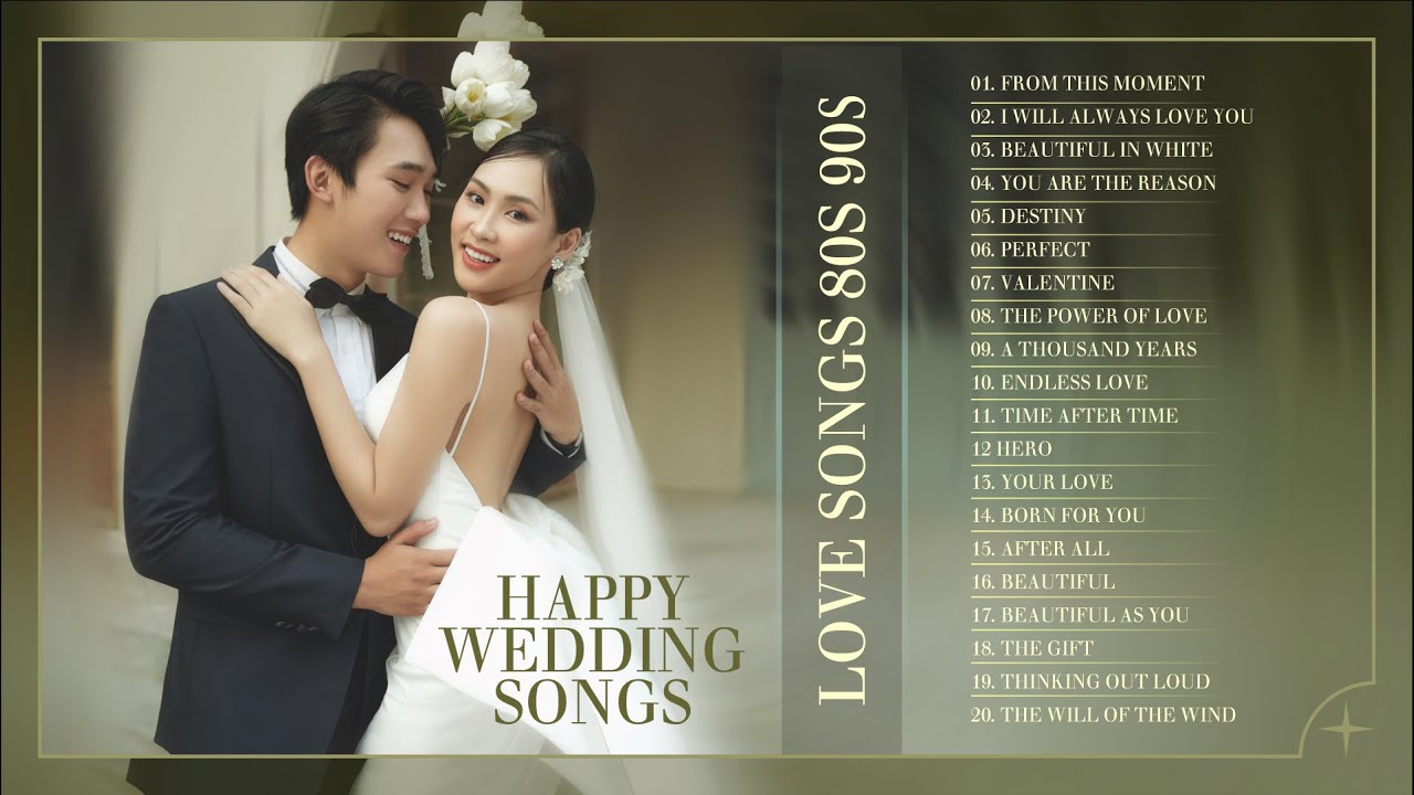 50 Most Popular Songs for Your Wedding Video