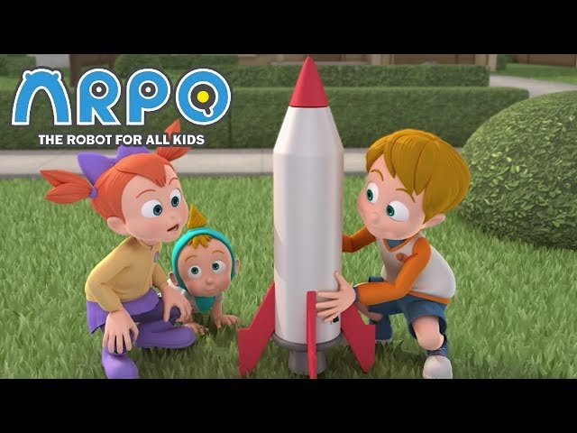ARPO The Robot For All Kids - Big Red Rocket | | 어린이를위한 만화 class=