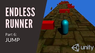 3D ENDLESS RUNNER IN UNITY - JUMP (Pt 6) screenshot 5