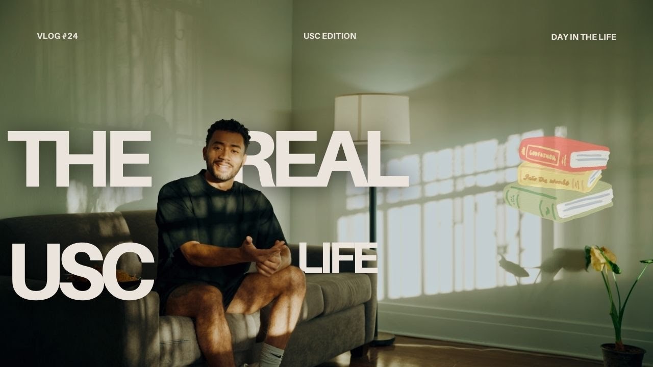 A Real Day in My Life at USC College Life, Studying & Struggles - YouTube