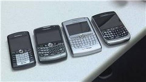 Cell Phone Tips : How to Operate a Blackberry Phone