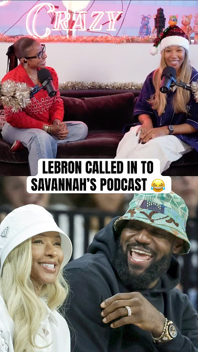 LeBron's laugh when he called in 😂 (via @EverybodysCrazy)