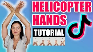 Helicopter Hands Spin TUTORIAL Step By Step (TikTok Figure 8)