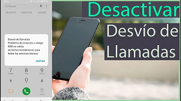 ¿Cómo detengo el desvío de llamadas?