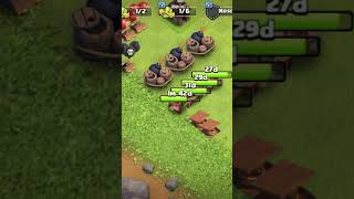 upgrade bom level 3 COC #clashofclans #coc #games #ytshorts