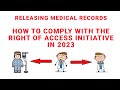 How to release medical records in 2023