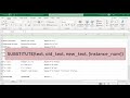How to Use SUBSTITUTE function to Replace Text in Excel - Office 365