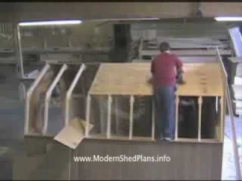 How to Build a Shed - Free Step by Step Instructions - YouTube