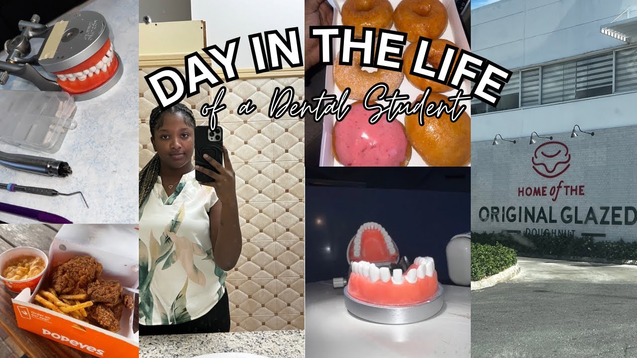 VLOG | DAY IN THE LIFE OF A DENTAL STUDENT | PRACTICAL | CJANAE AMOYA ...