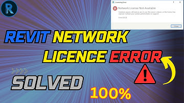 How to Solve Revit Network Licence Error #revit