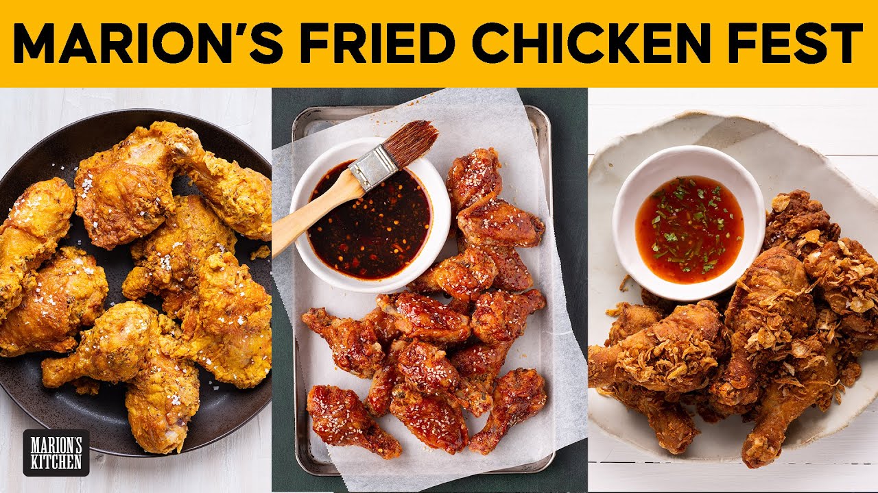 ⁣I'm OBSESSED with these fried chicken recipes! | Marion's Kitchen