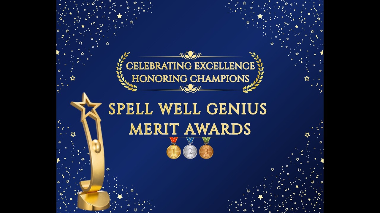 Award Ceremony Celebrating Excellence and Honoring Champions at SPELL-WELL GENIUS MERIT AWARDS 2026