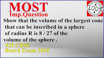 Q37 Class 12 Maths 100 Most Important Questions For CBSE Board Exam 2019 Sample Paper R B Classes