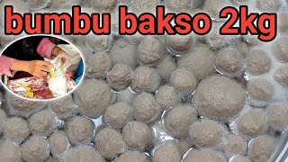 bumbu bakso 2kg 100 gram tepung