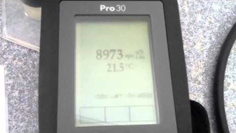 YSI Pro 30 Calibration