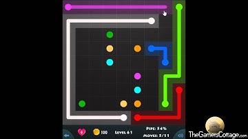 Flow Game Level - 481 [9x9] Mania Connect the Dots