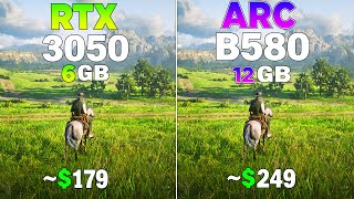 RTX 3050 vs ARC B580 - Test in 8 Games