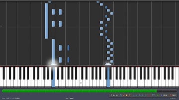Czerny Exercise 65 from Practical Method for Beginners at 70BPM in Synthesia