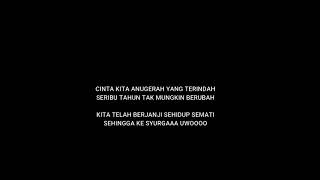 DINIE & KHAI   BUKAN CINTA AKU KARAOKE TANPA VOKAL