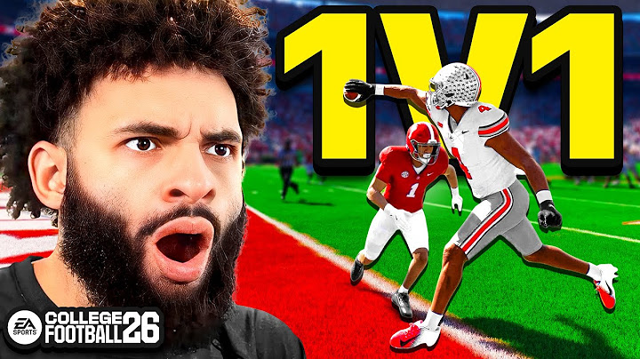 This *NEW* 1V1 Mode in College Football 26 is INSANE!
