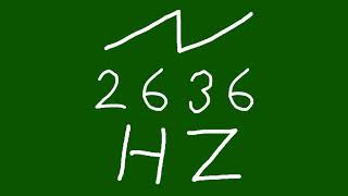 2636 hz saw