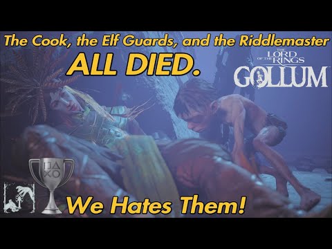 We Hates Them! Trophy • The Lord of the Rings: Gollum •