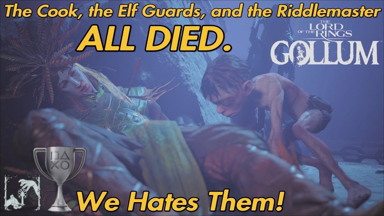 We Hates Them! Trophy • The Lord of the Rings: Gollum •