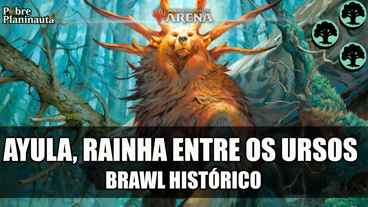 O GLORIOSO COMMANDER TRIBAL DE URSO - Ayula, Queen Among Bears - MTG ...
