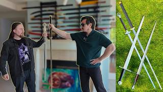European Longsword vs Chinese Chang Jian, How Similar and Different Are They? ft.@Skallagrim
