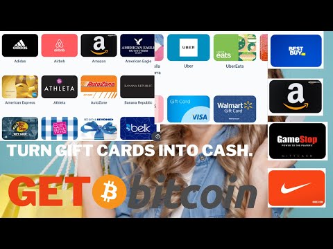 How To Turn Walmart Gift Card Into Cash - Sell Any Giftcard for Bitcoin OR Cash Amazon Giftcard Walmart BestBuy MORE Turn gift cards into cash