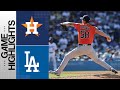 Astros vs dodgers game highlights 62523  mlb highlights